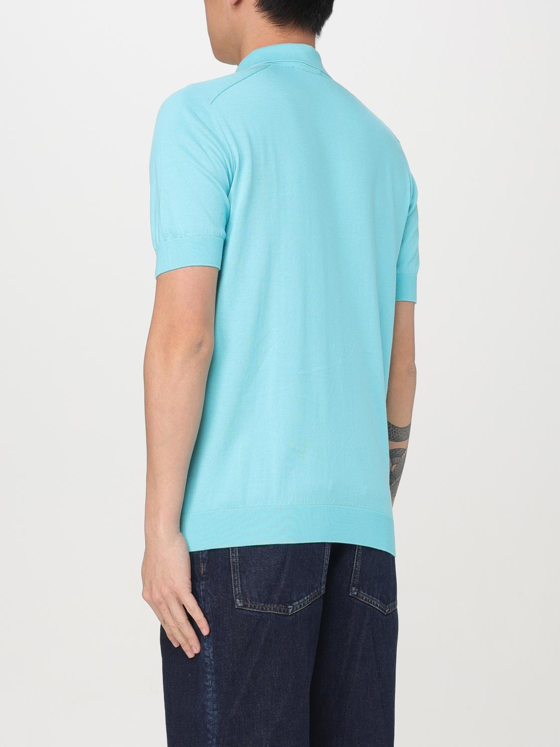 MOORER SWEATER: Sweater men Moorer, Turquoise - Img 2