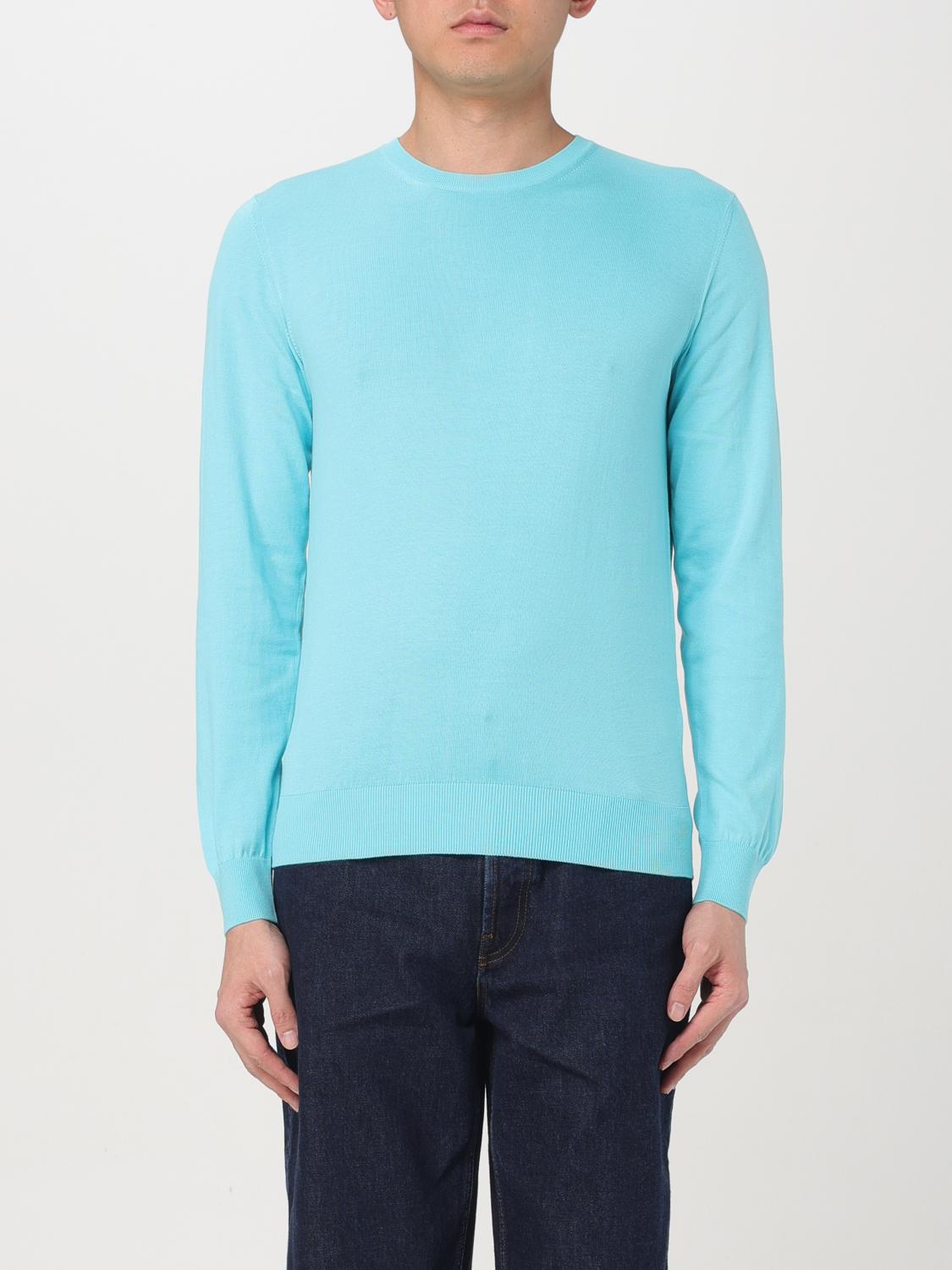 MOORER POLO SHIRT: Polo shirt men Moorer, Turquoise - Img 1