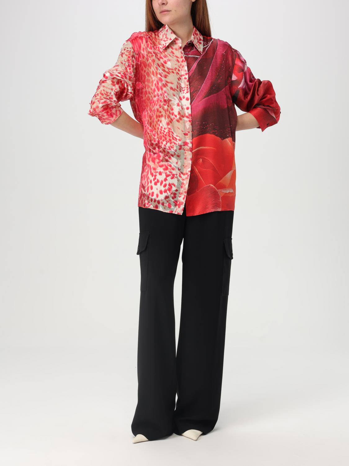 ROBERTO CAVALLI SHIRT: Shirt woman Roberto Cavalli, Red - Img 2