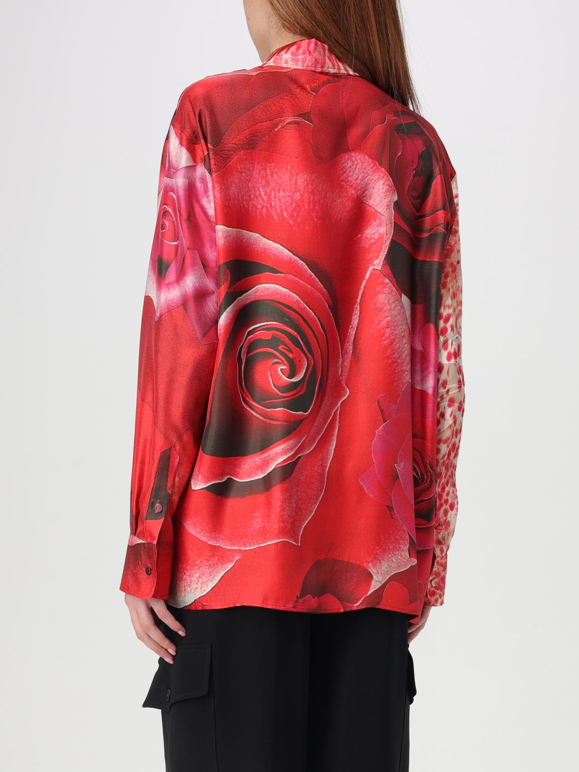 ROBERTO CAVALLI SHIRT: Shirt woman Roberto Cavalli, Red - Img 3