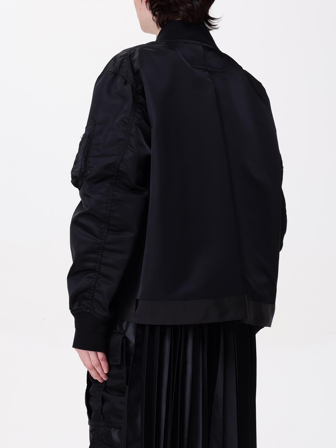 SACAI JACKET: Jacket woman Sacai, Black - Img 3