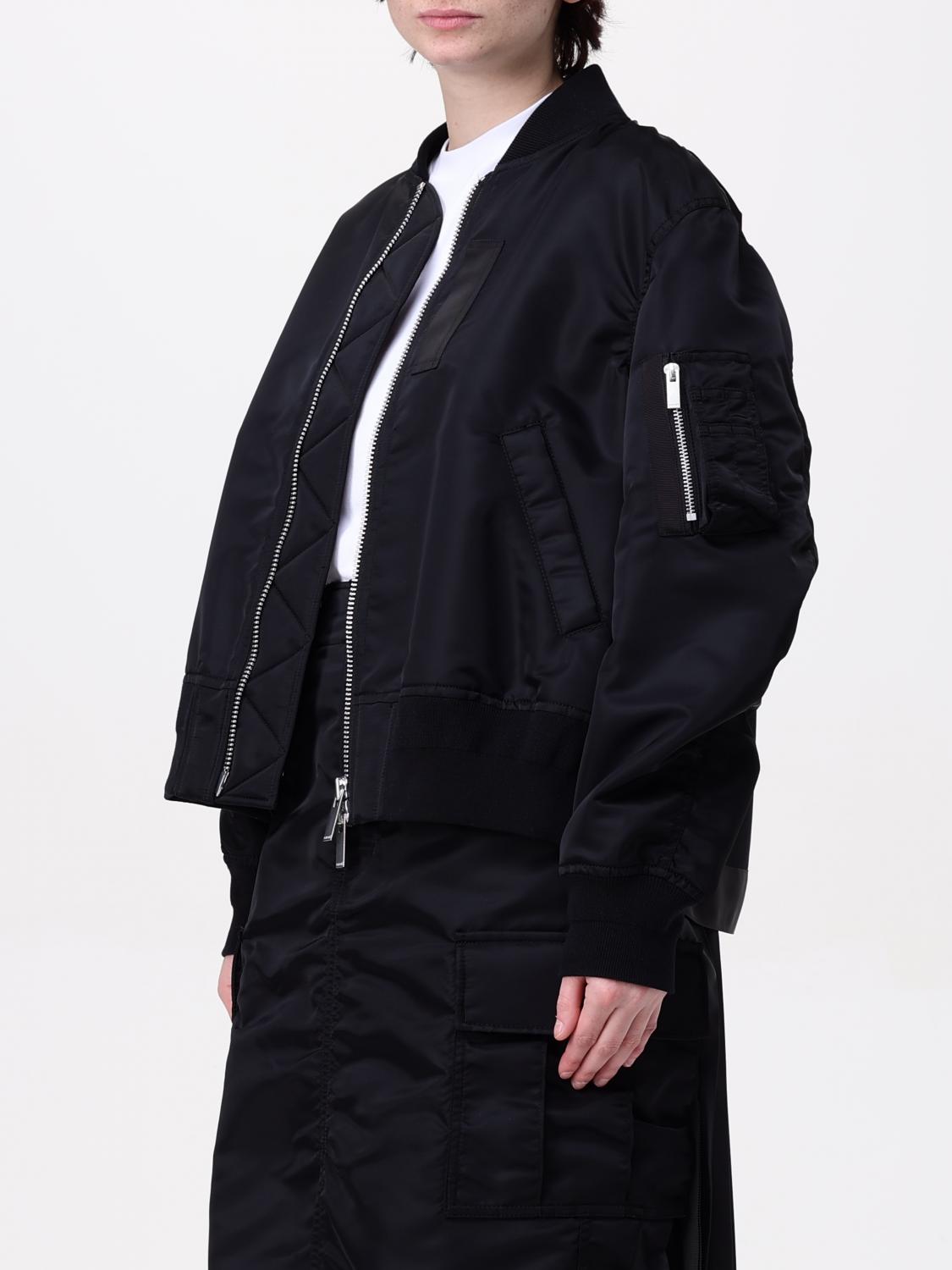 SACAI JACKET: Jacket woman Sacai, Black - Img 4