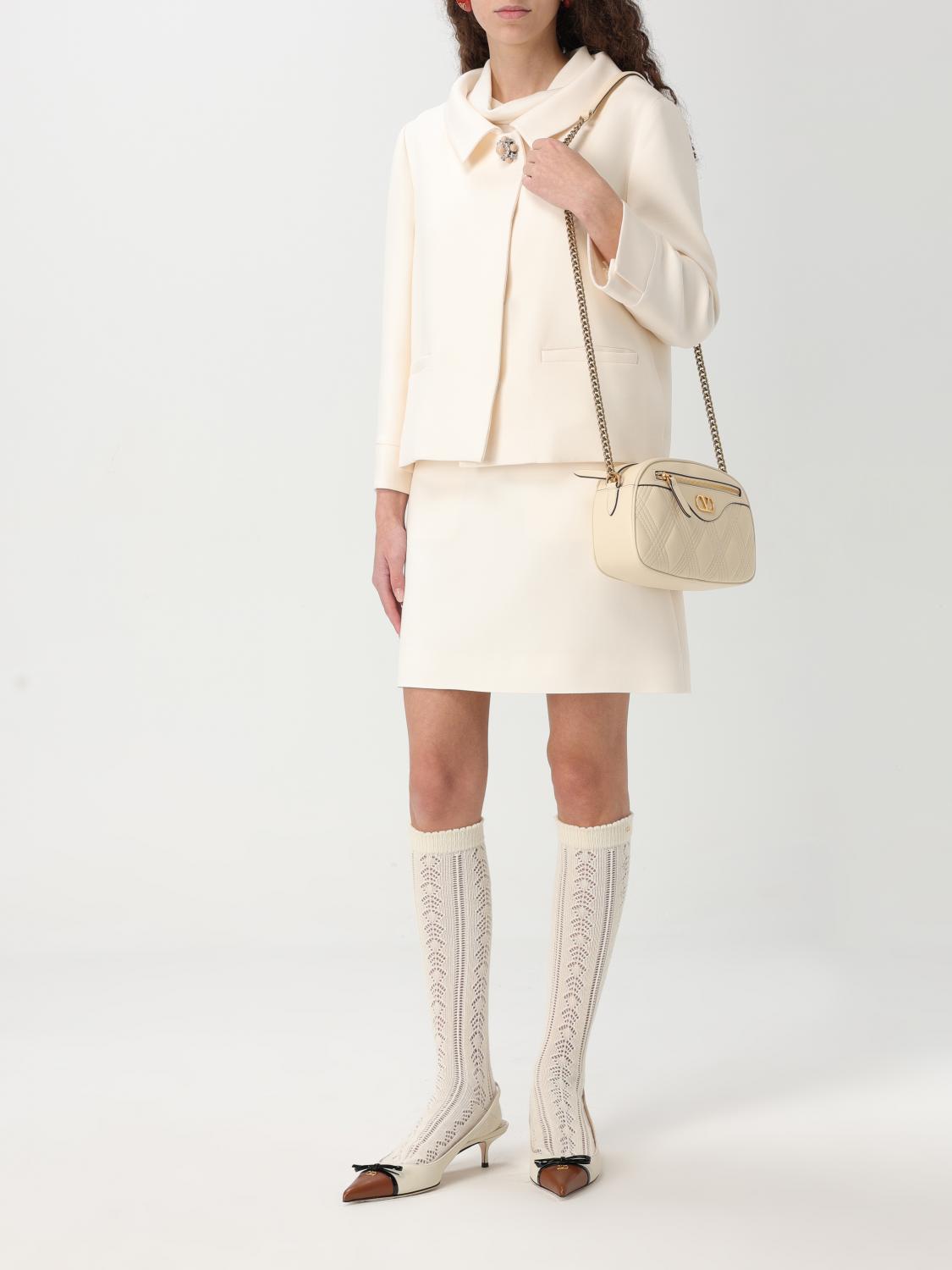 Valentino Top woman - Ivory | 6B3AEAA51MH | GIGLIO.COM
