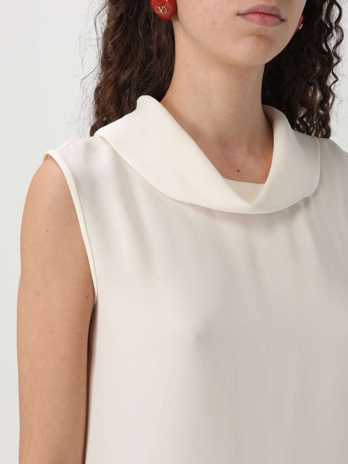 Valentino Top woman - Ivory | 6B3AEAA51MH | GIGLIO.COM
