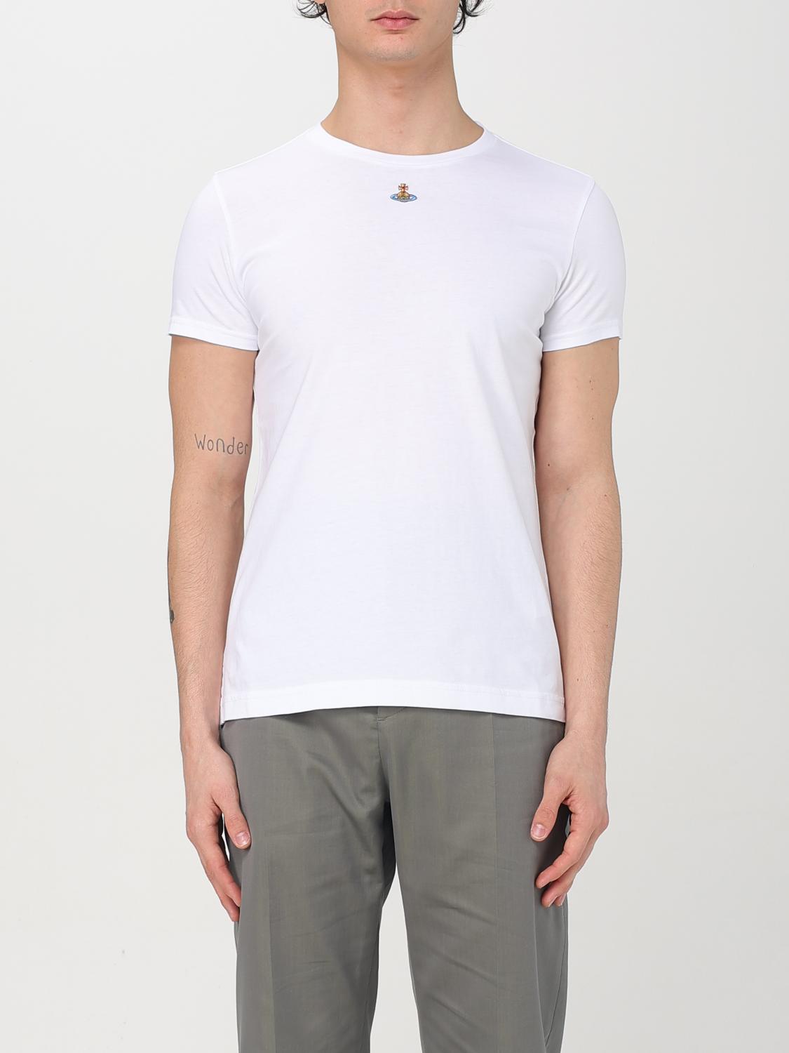 VIVIENNE WESTWOOD T-SHIRT: T-shirt men Vivienne Westwood, White - Img 1