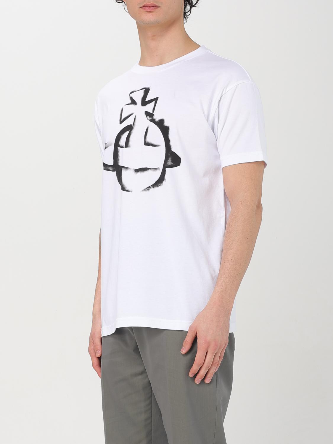 VIVIENNE WESTWOOD T-SHIRT: T-shirt men Vivienne Westwood, White - Img 4