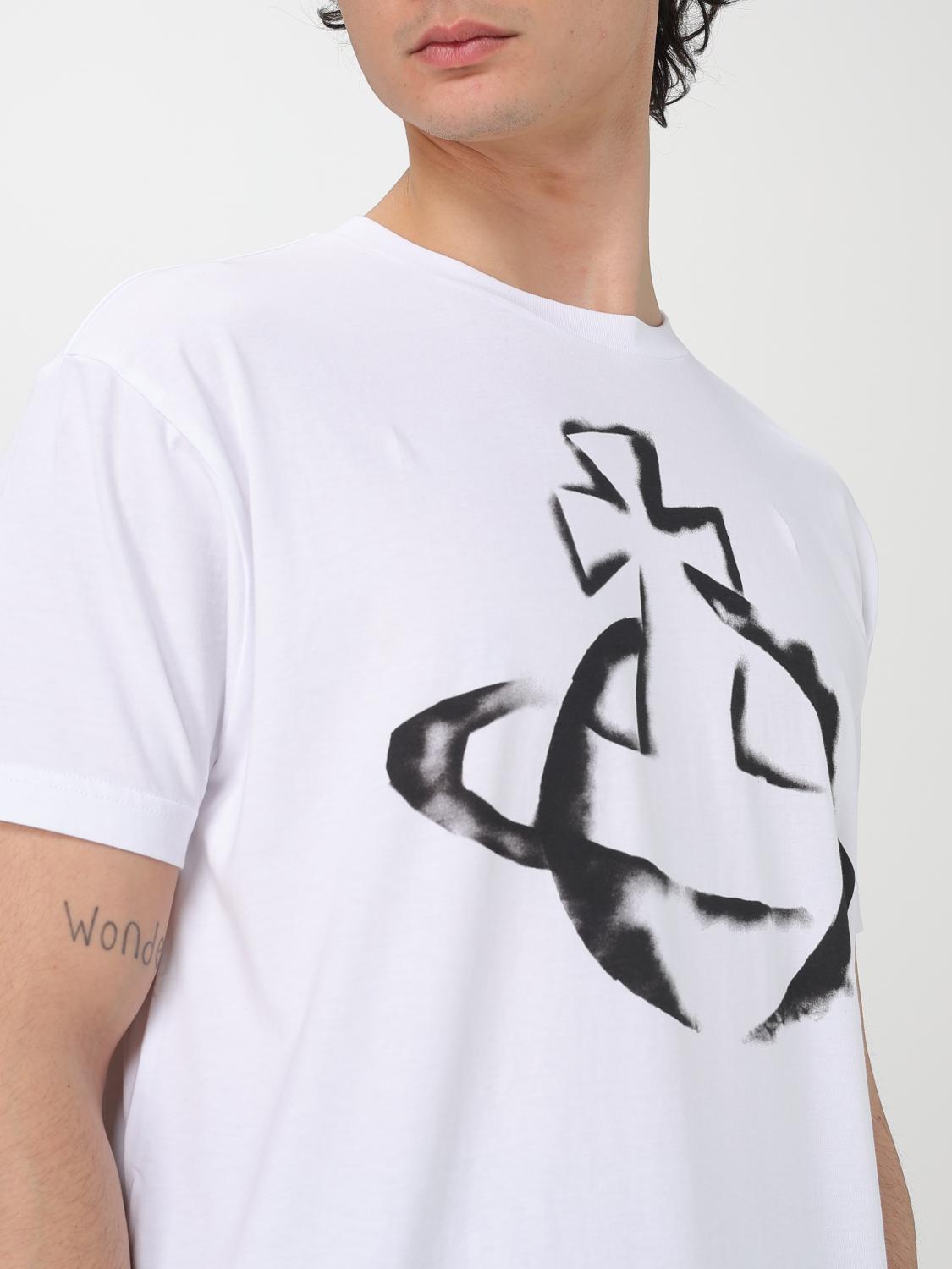 VIVIENNE WESTWOOD T-SHIRT: T-shirt men Vivienne Westwood, White - Img 5