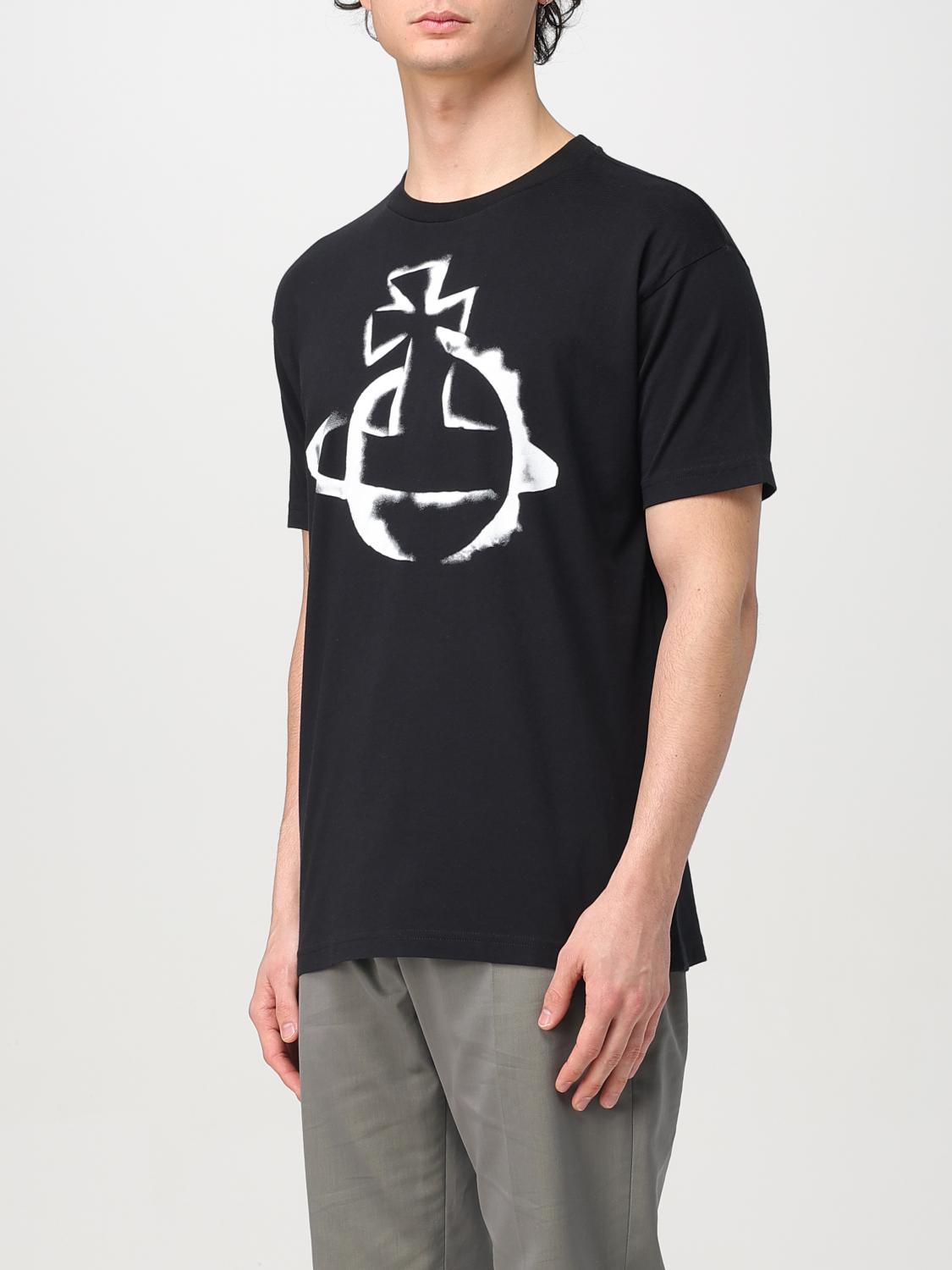 VIVIENNE WESTWOOD T-SHIRT: T-shirt men Vivienne Westwood, Black - Img 4