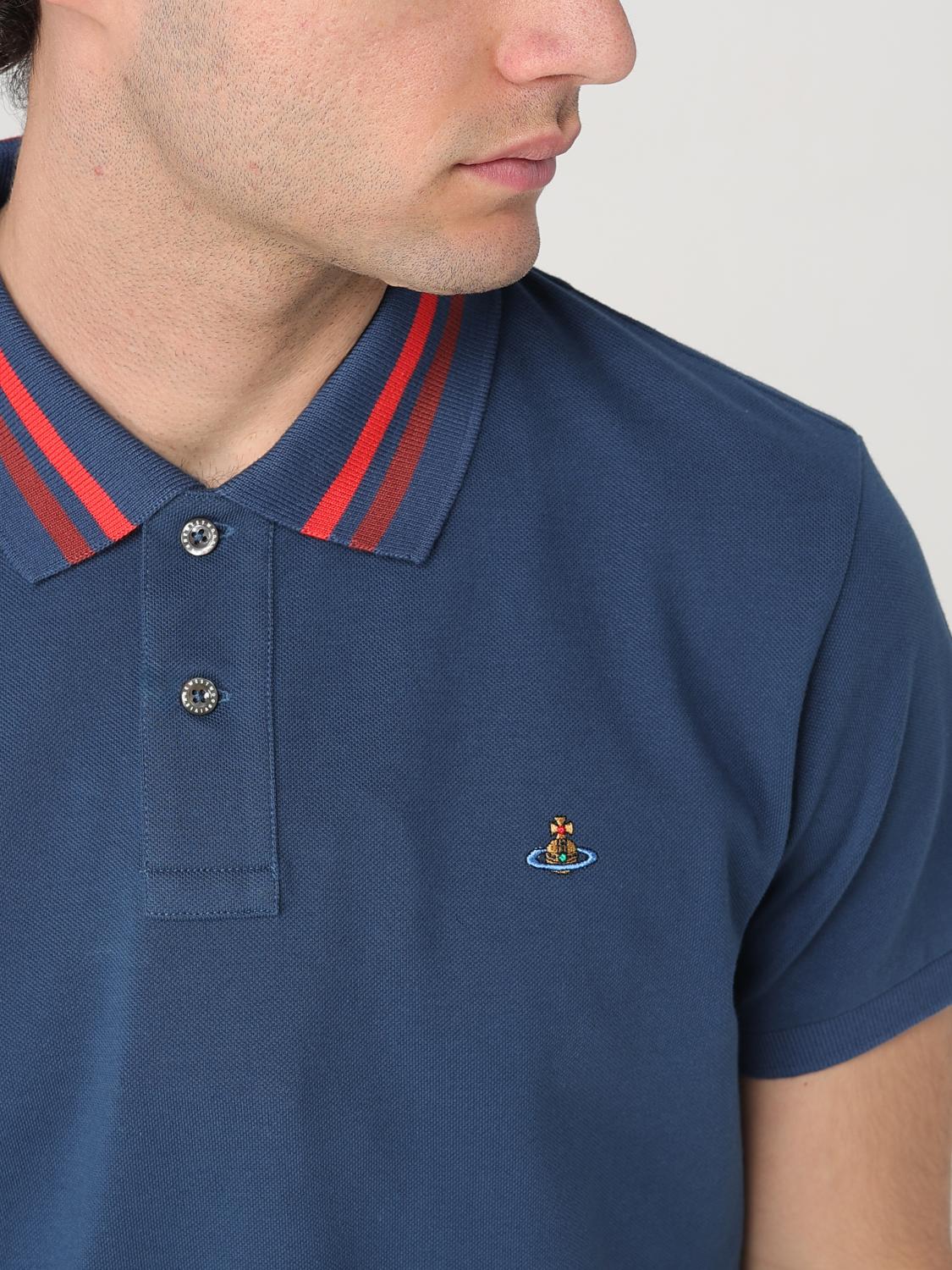 VIVIENNE WESTWOOD POLO: Polo hombre Vivienne Westwood, Denim - Img 5