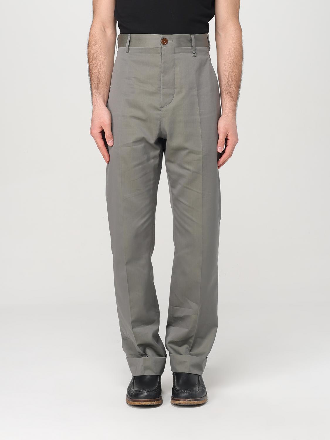 VIVIENNE WESTWOOD PANTS: Pants men Vivienne Westwood, Grey - Img 1