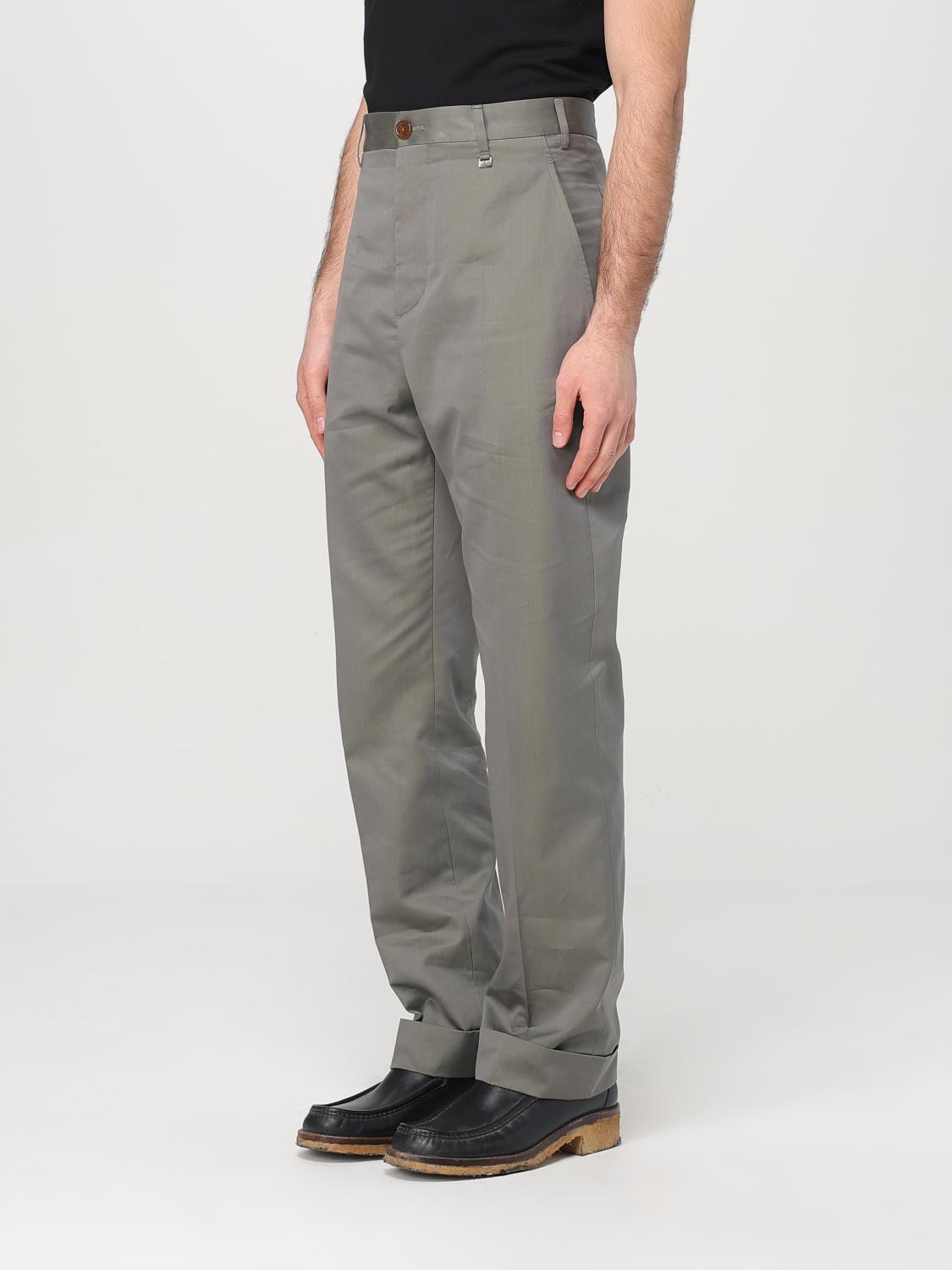 VIVIENNE WESTWOOD PANTS: Pants men Vivienne Westwood, Grey - Img 4