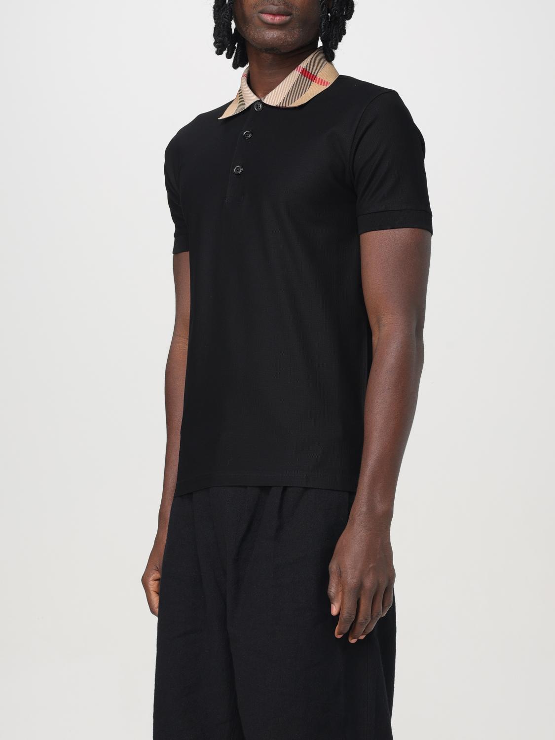 BURBERRY POLO: Polo homme Burberry, Noir - Img 4