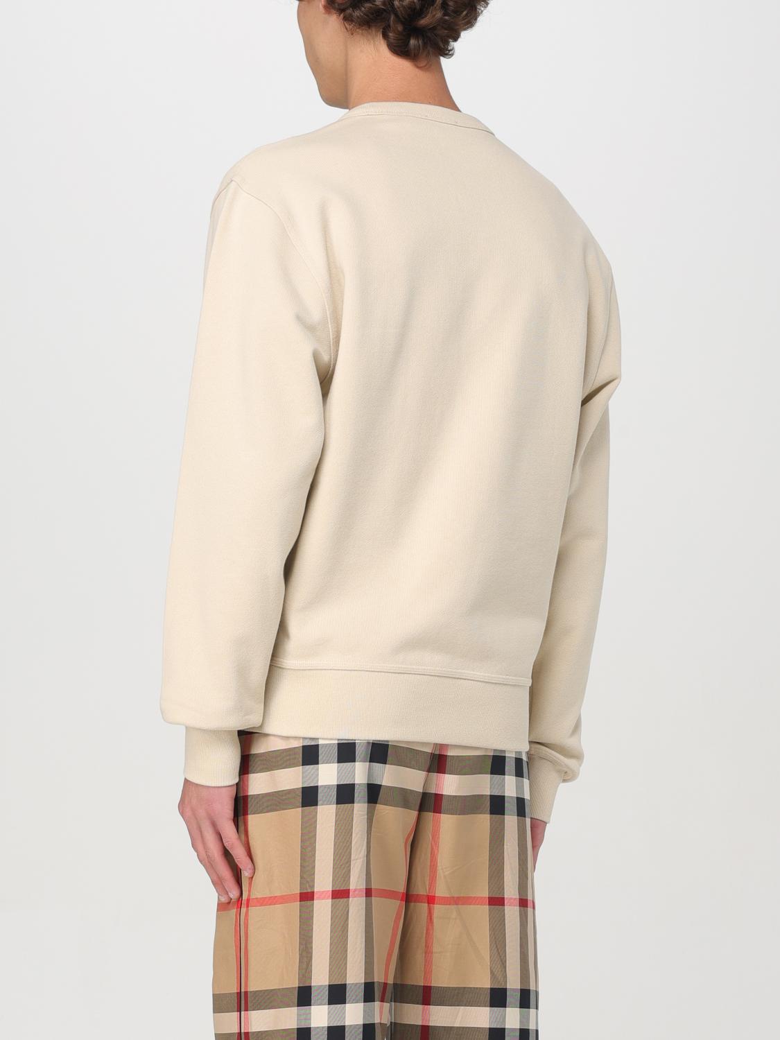 BURBERRY SWEATER: Sweater men Burberry, Brown - Img 3