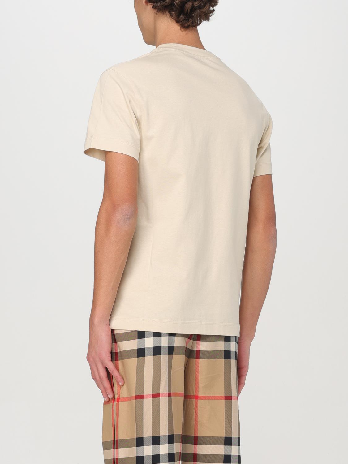 BURBERRY T-SHIRT: T-shirt men Burberry, Brown - Img 3