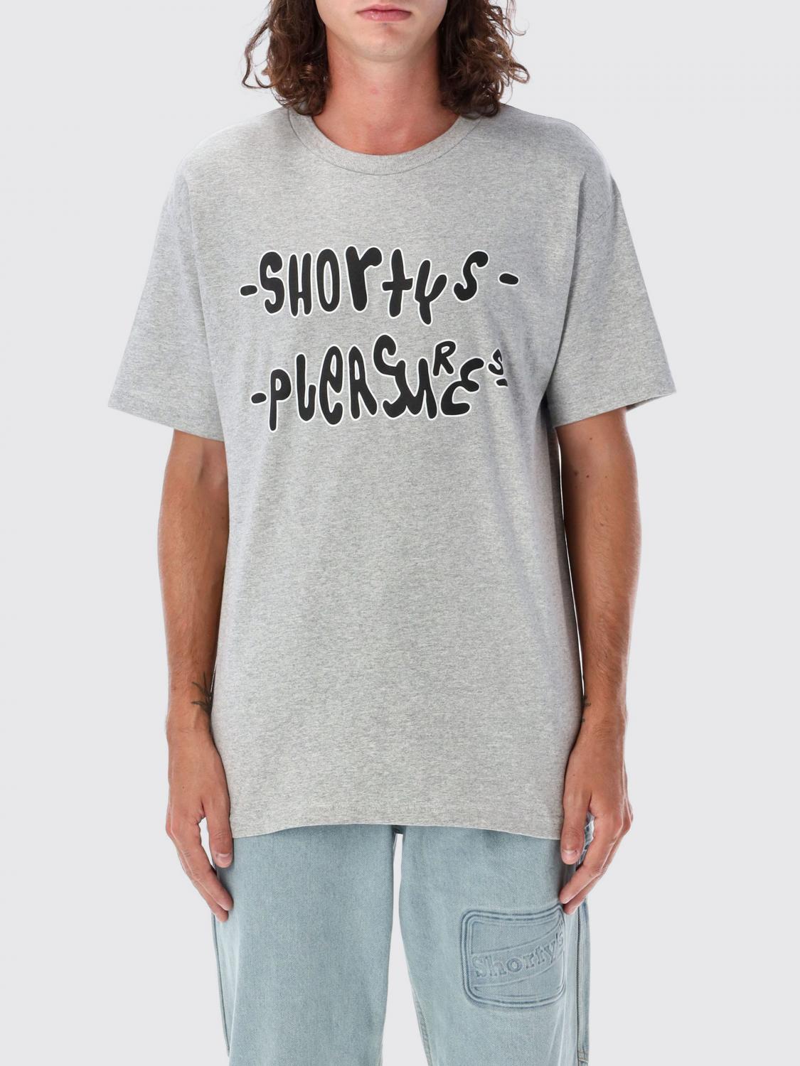 PLEASURES T-SHIRT: T-shirt men Pleasures, Grey - Img 1