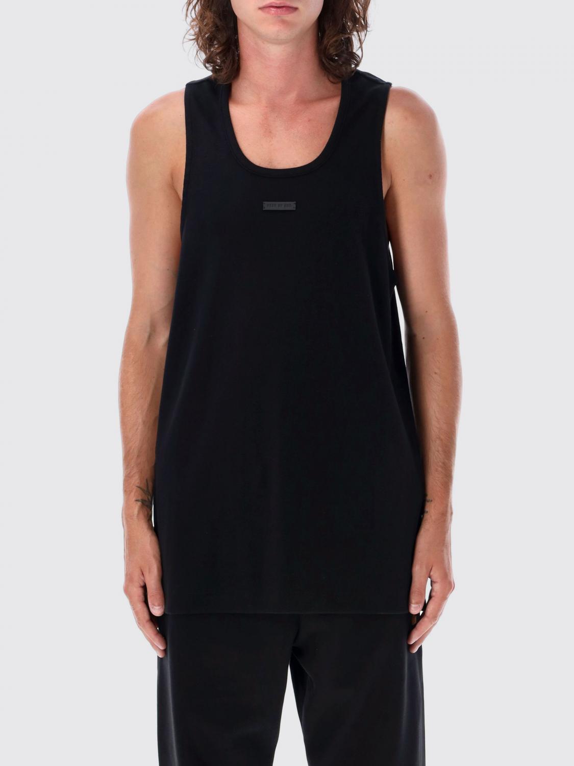 FEAR OF GOD T-SHIRT: T-shirt men Fear Of God, Black - Img 1