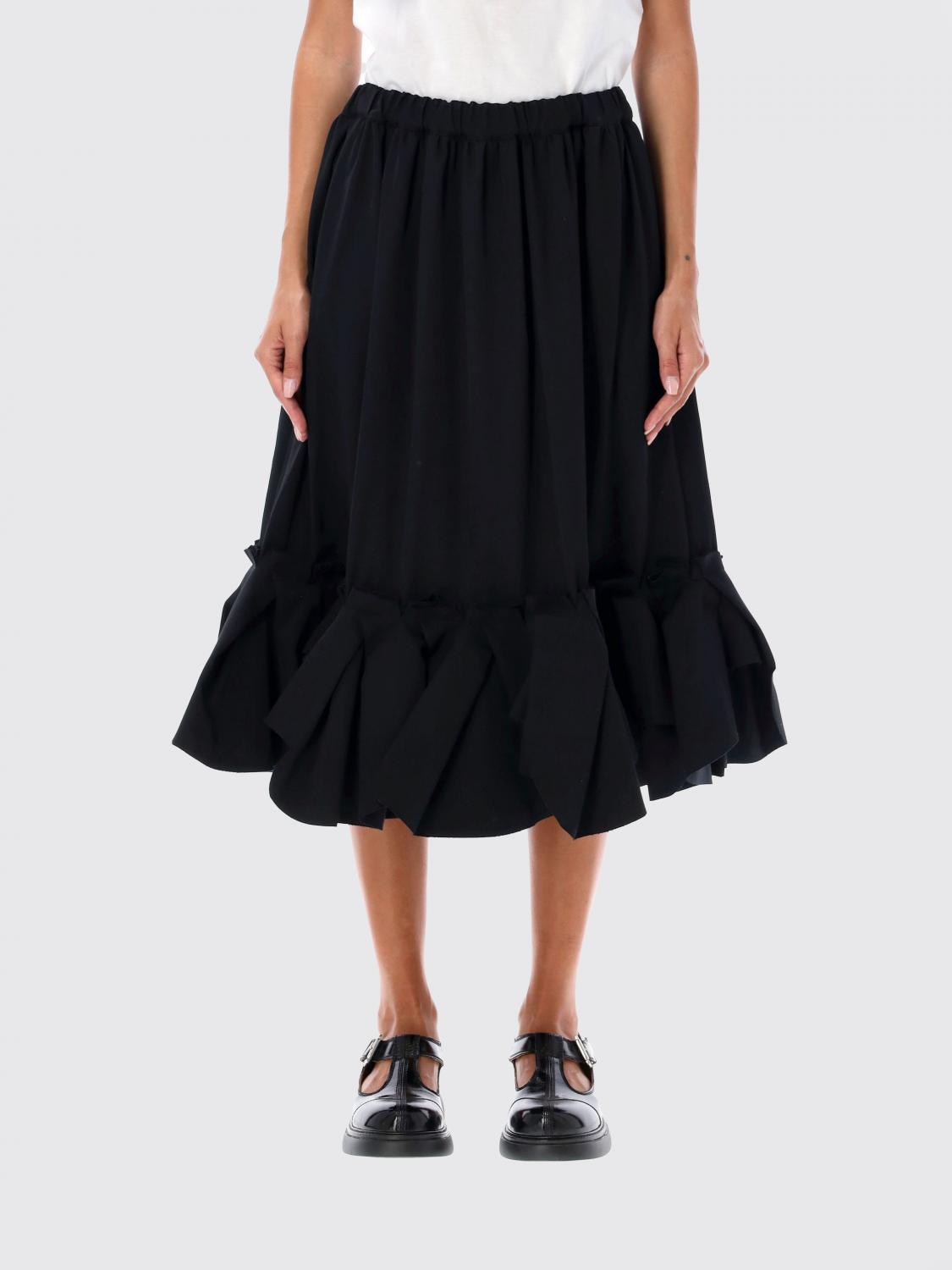 COMME DES GARCONS SKIRT: Skirt woman Comme Des Garcons, Black - Img 1