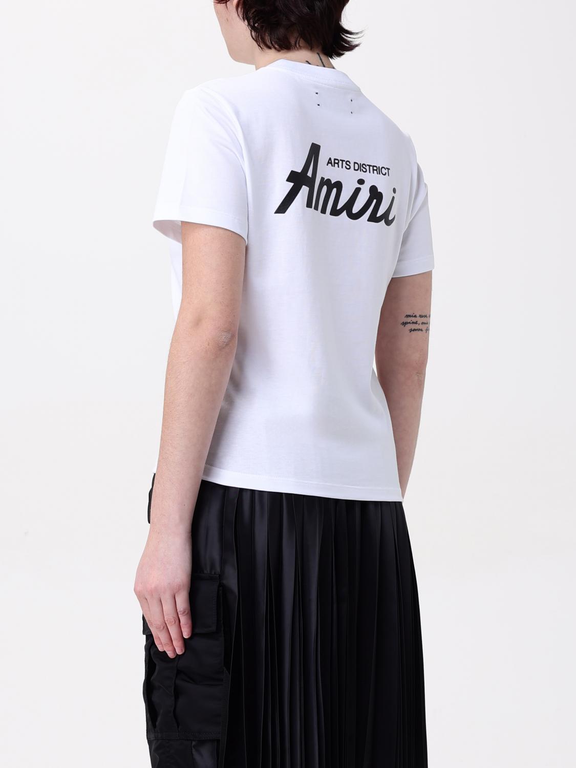 AMIRI T-SHIRT: T-shirt woman Amiri, White - Img 2