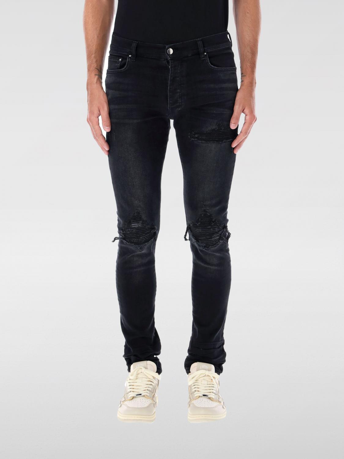 AMIRI JEANS: Jeans hombre Amiri, Negro - Img 1