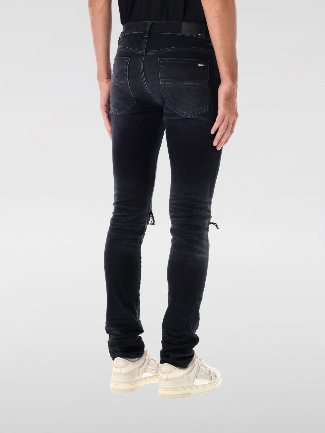 AMIRI JEANS: Jeans hombre Amiri, Negro - Img 2