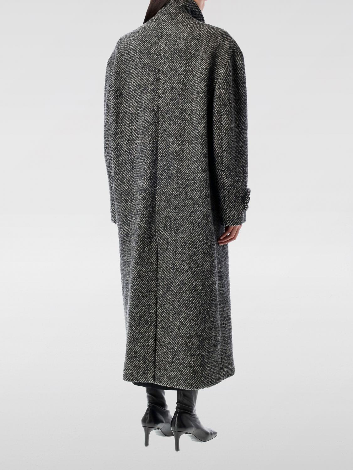 MSGM COAT: Coat woman MSGM Kids, Grey - Img 2