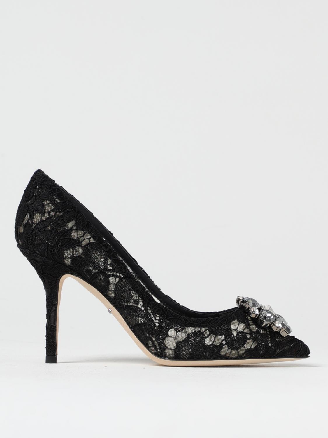 DOLCE & GABBANA HIGH HEEL SHOES: High heel shoes woman Dolce & Gabbana, Black - Img 1