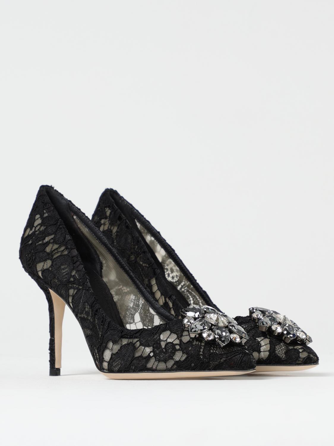 DOLCE & GABBANA HIGH HEEL SHOES: High heel shoes woman Dolce & Gabbana, Black - Img 2