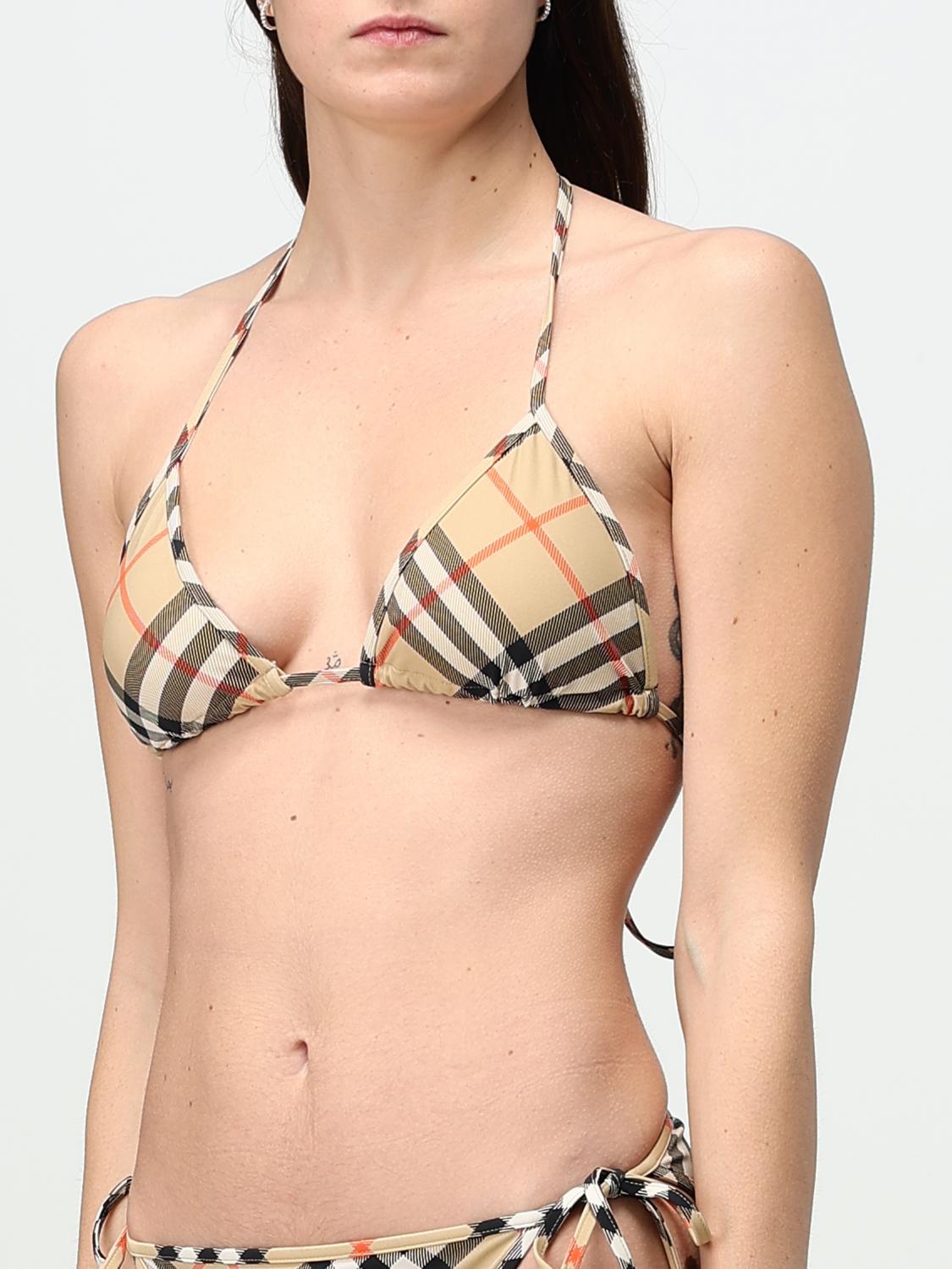 BURBERRY SWIMSUIT: Swimsuit woman Burberry, Sand - Img 4