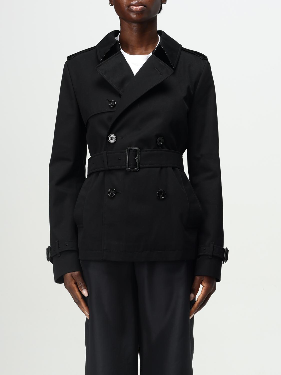 BURBERRY JACKET: Jacket woman Burberry, Black - Img 1