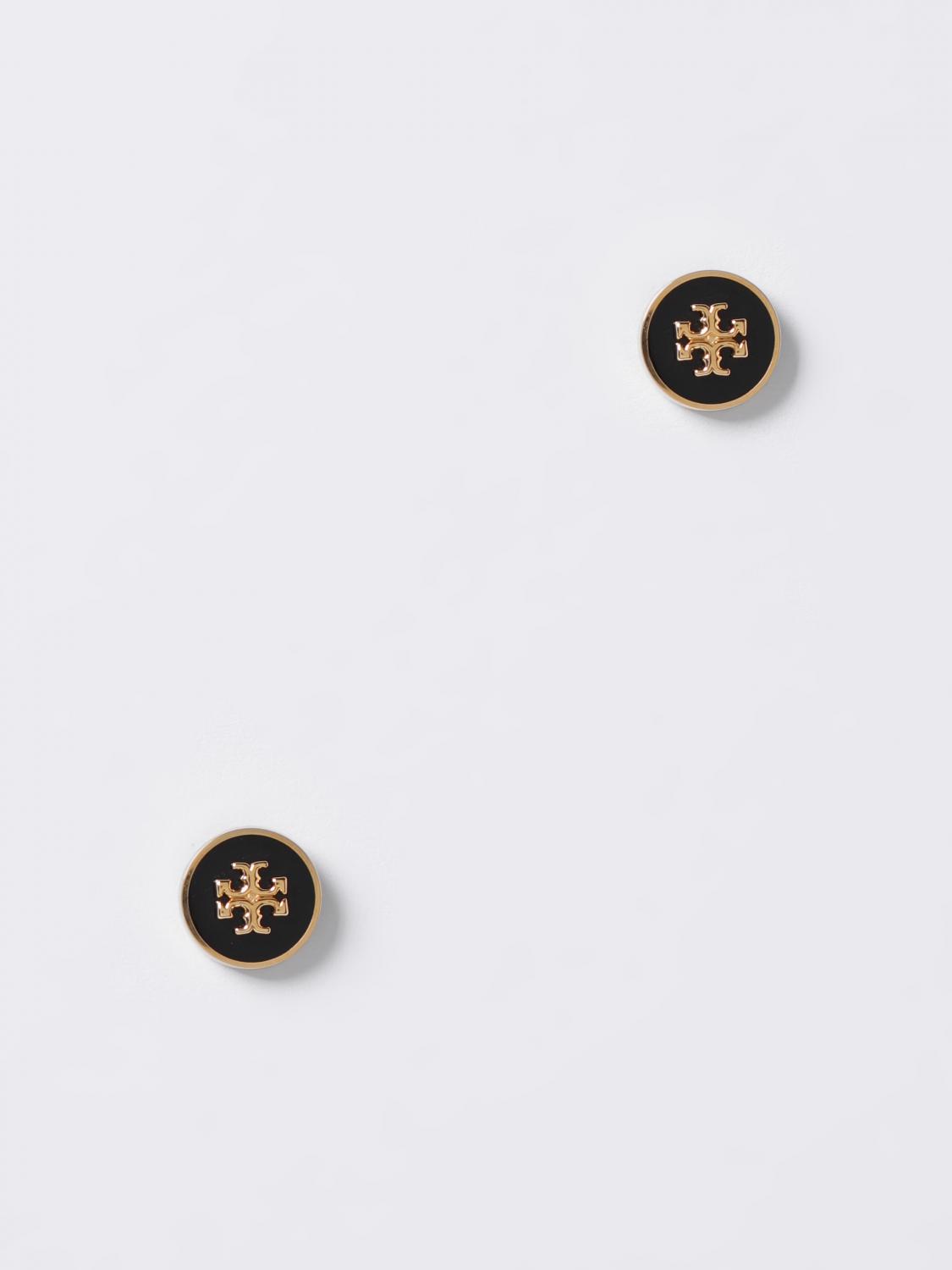 TORY BURCH SCHMUCK: Kira Ohrringe aus emailliertem Messing Tory Burch, Rose Gold - Img 1