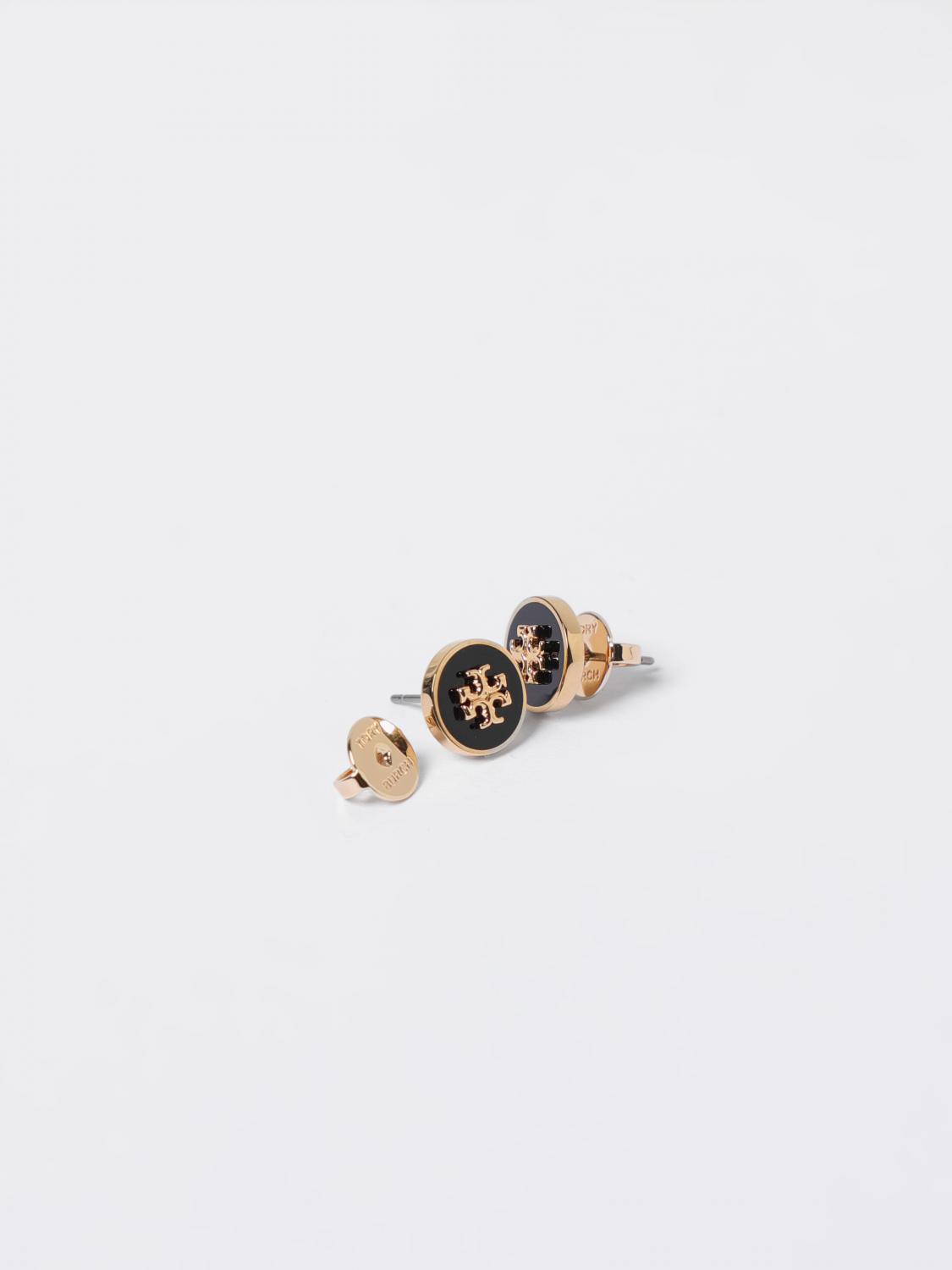 TORY BURCH SCHMUCK: Kira Ohrringe aus emailliertem Messing Tory Burch, Rose Gold - Img 2