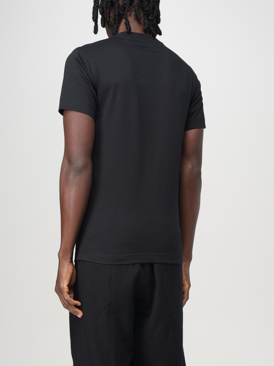 BURBERRY T-SHIRT: T-shirt men Burberry, Black - Img 3