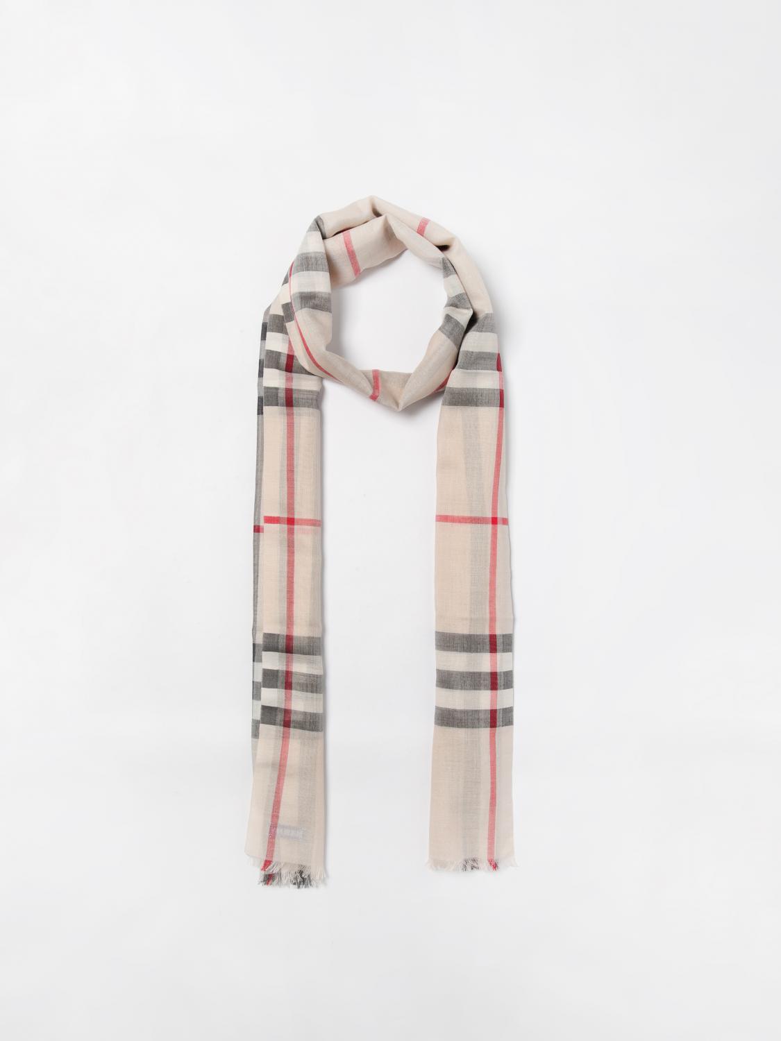 BURBERRY 스카프: 스카프 남성 Burberry, 핑크 - Img 3