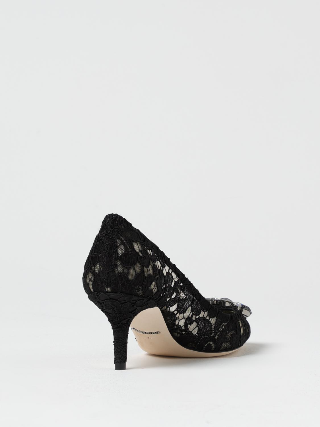 DOLCE & GABBANA HIGH HEEL SHOES: High heel shoes woman Dolce & Gabbana, Black - Img 3