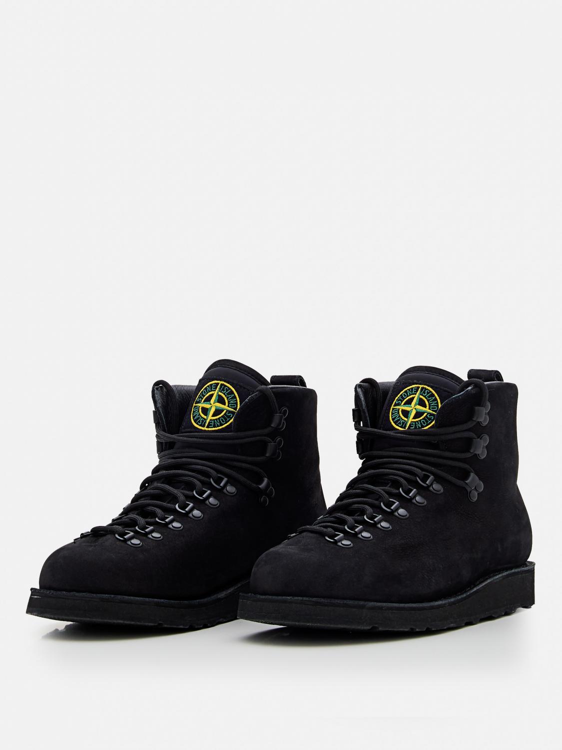 STONE ISLAND BOOTS: Boots men Stone Island, Black - Img 2