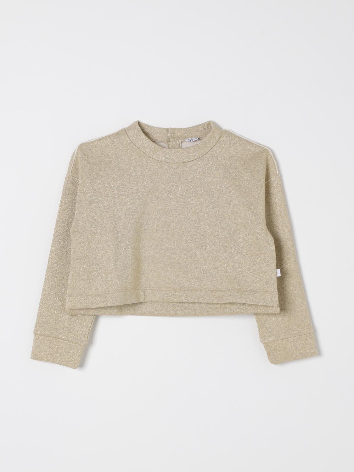 IL GUFO PULLOVER: Pullover kinder Il Gufo, Gold - Img 1