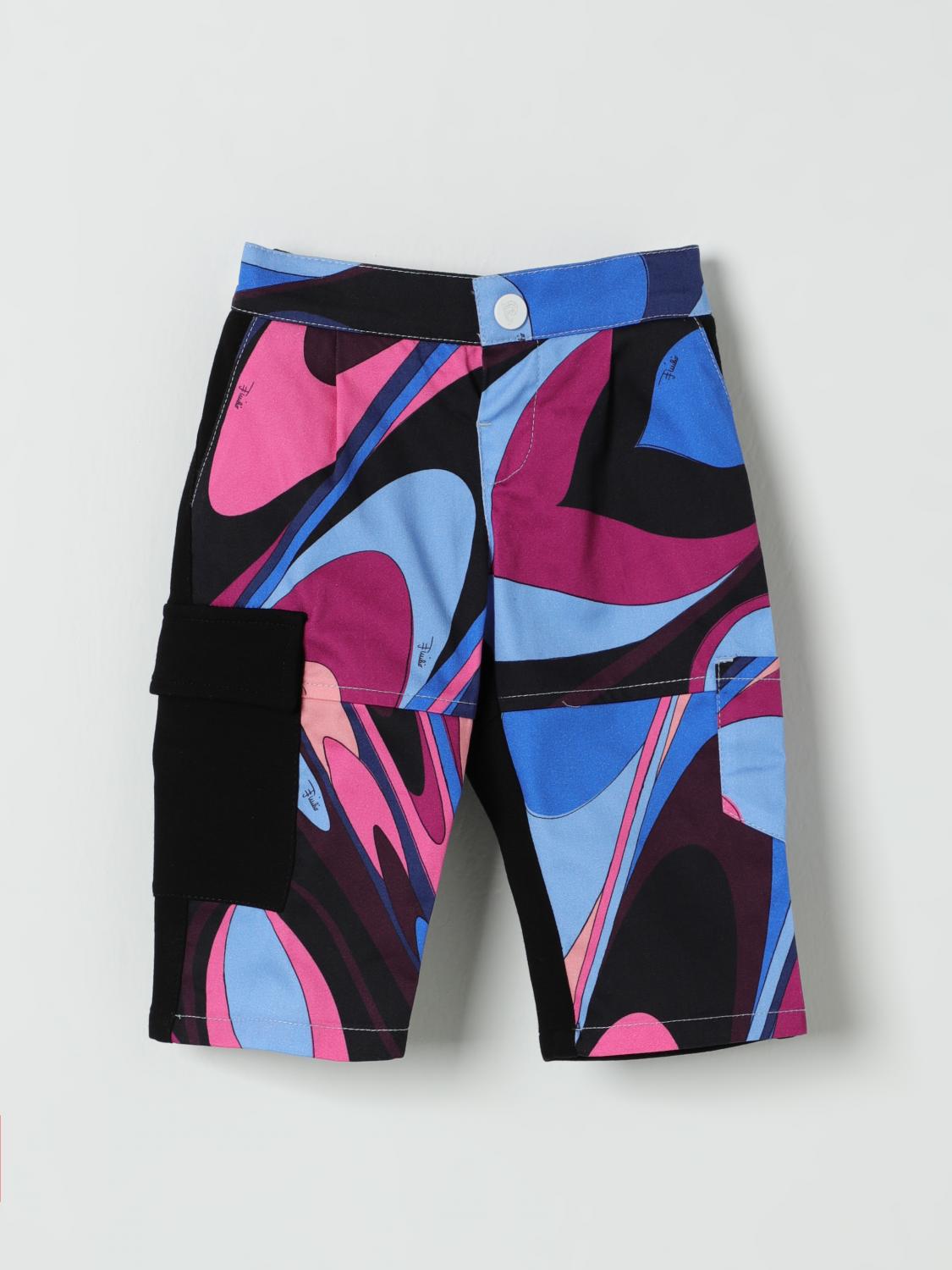 PUCCI SHORT: Short kids Pucci, Violet - Img 1