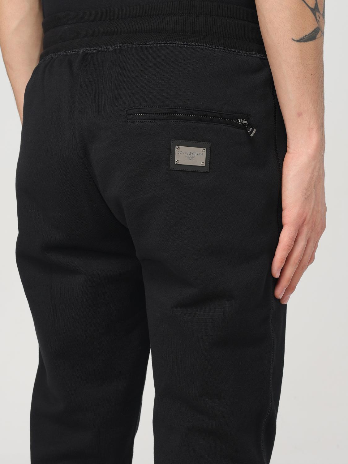 DOLCE & GABBANA PANTS: Pants men Dolce & Gabbana, Black - Img 5