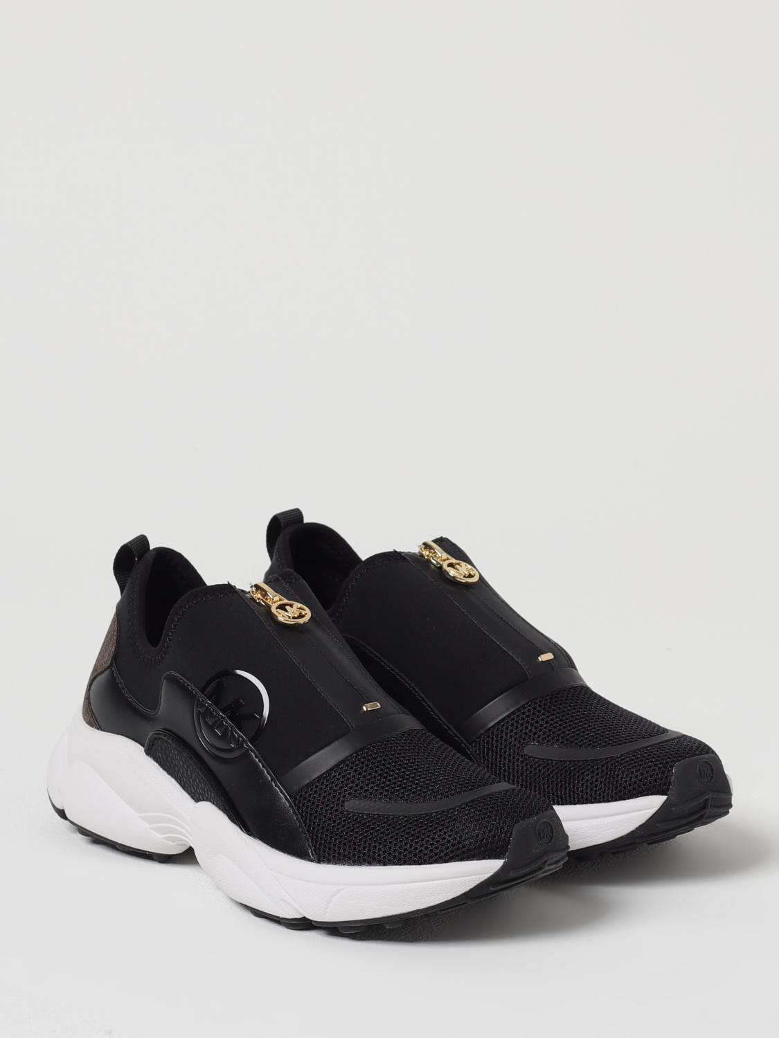 MICHAEL KORS SNEAKERS: Sneakers Sami Michael Kors in mesh , Nero - Img 2