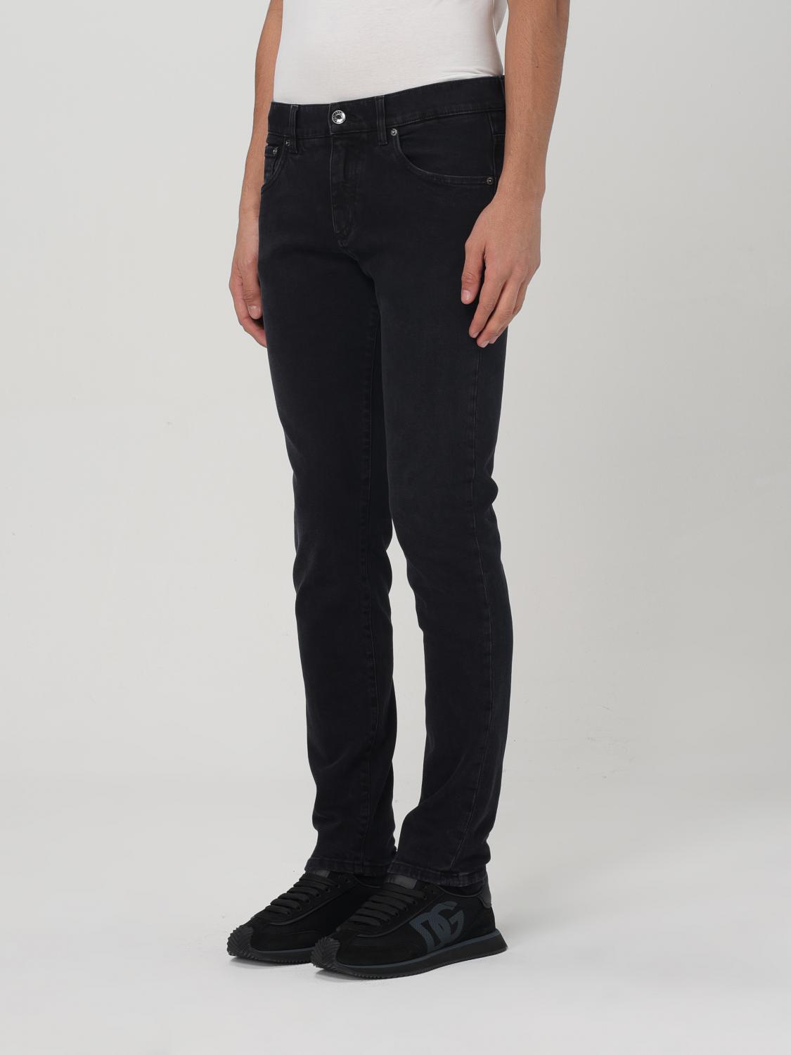 DOLCE & GABBANA JEANS: Jeans men Dolce & Gabbana, Black - Img 4