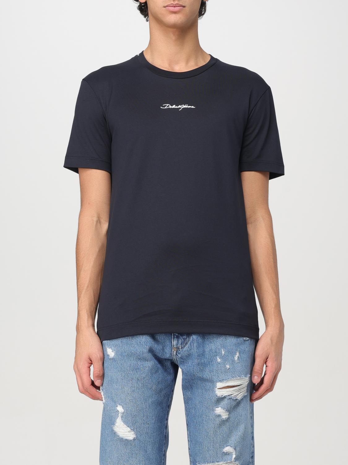 DOLCE & GABBANA T-SHIRT: T-shirt men Dolce & Gabbana, Blue - Img 1