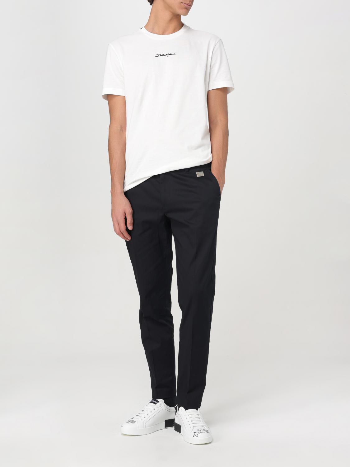 DOLCE & GABBANA PANTS: Pants men Dolce & Gabbana, Black - Img 2