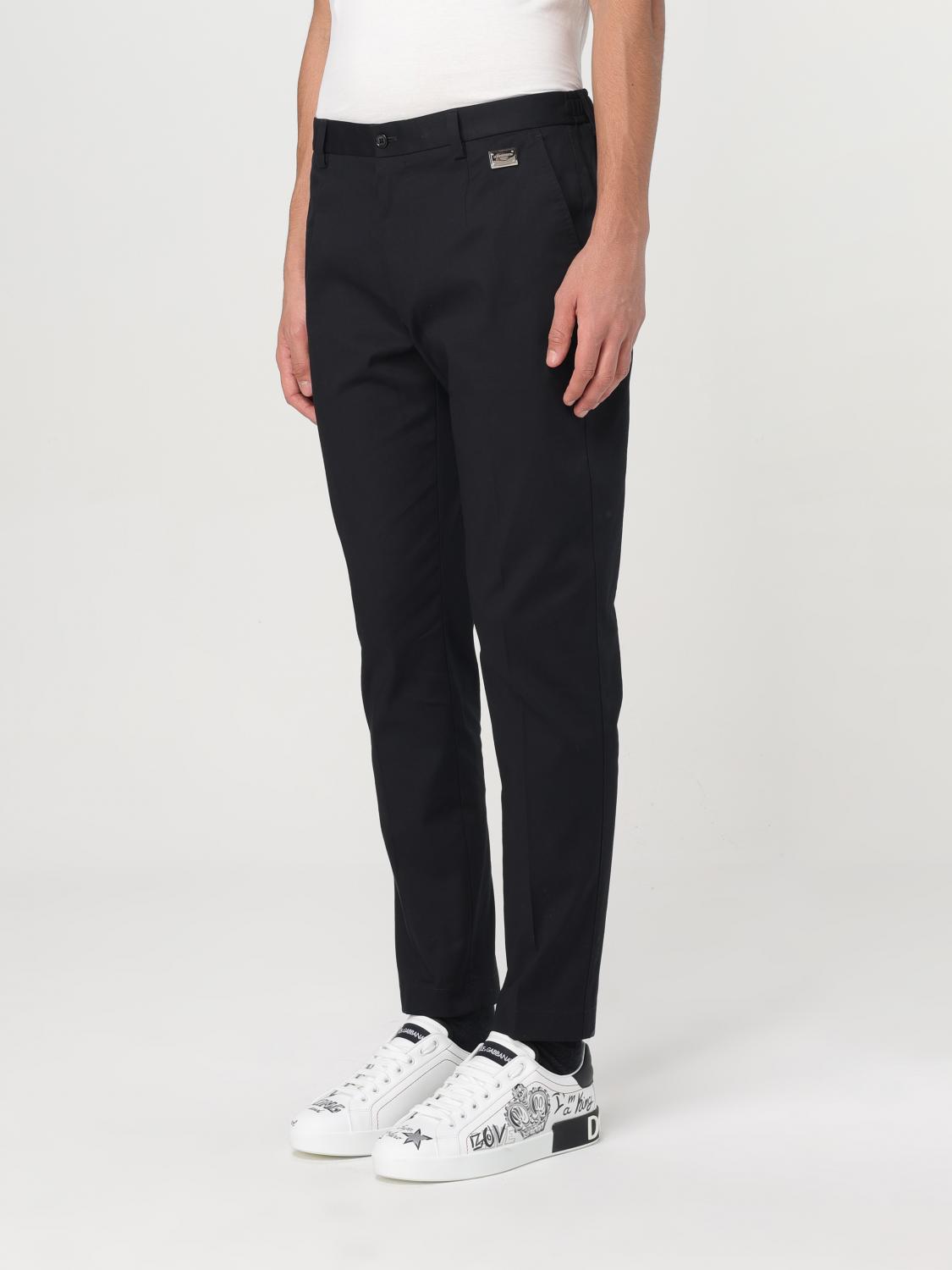 DOLCE & GABBANA PANTS: Pants men Dolce & Gabbana, Black - Img 4