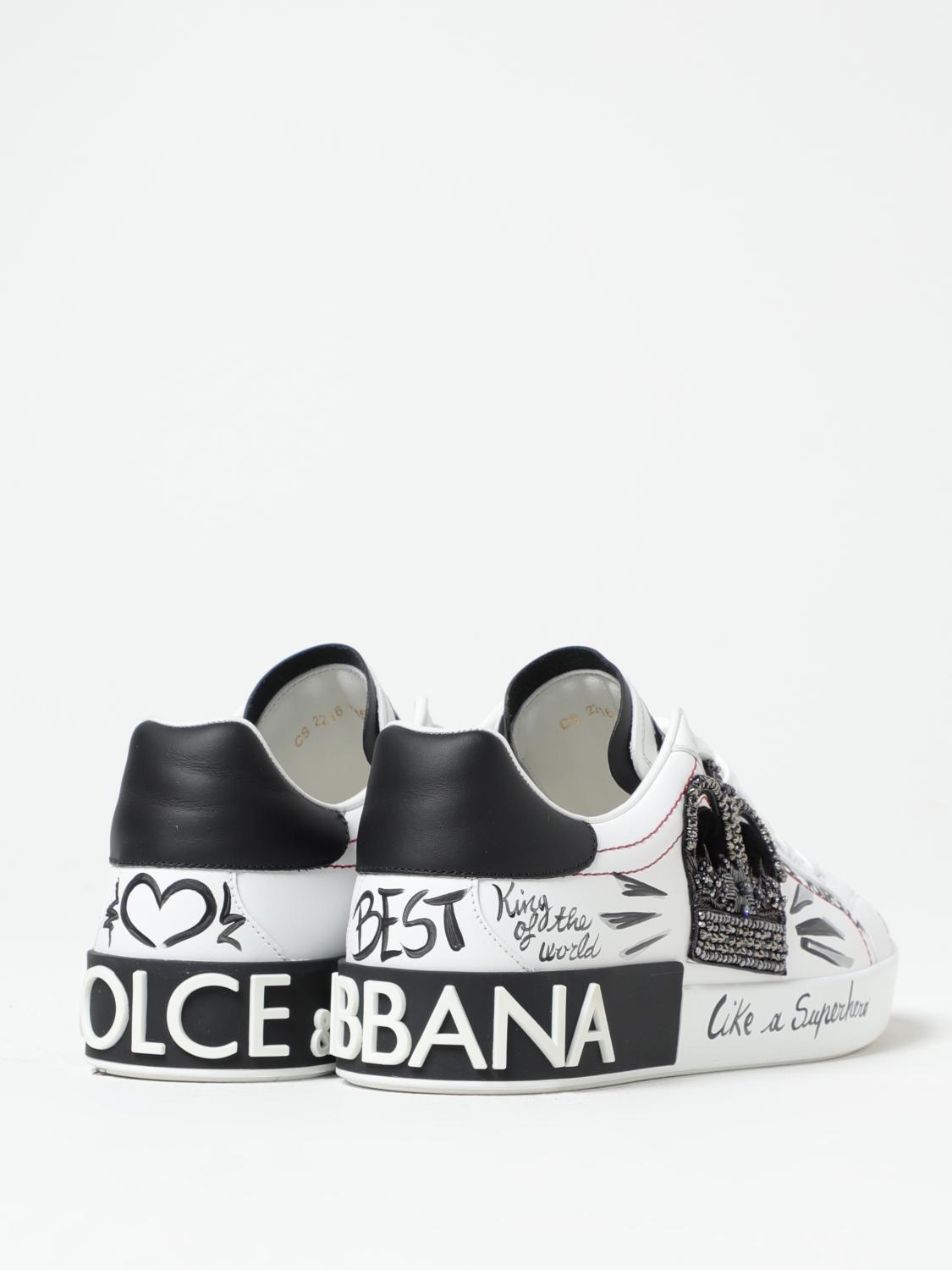 DOLCE & GABBANA SNEAKERS: Sneakers men Dolce & Gabbana, White - Img 3