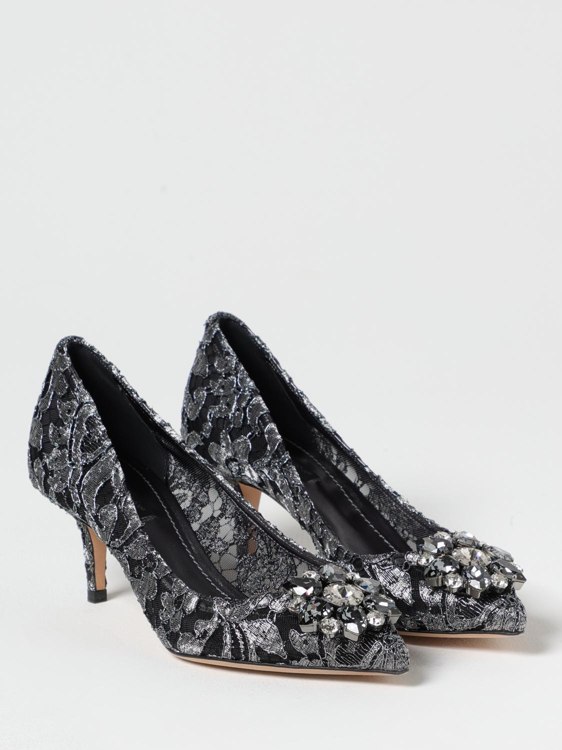 DOLCE & GABBANA PUMPS: Pumps woman Dolce & Gabbana, Grey - Img 2