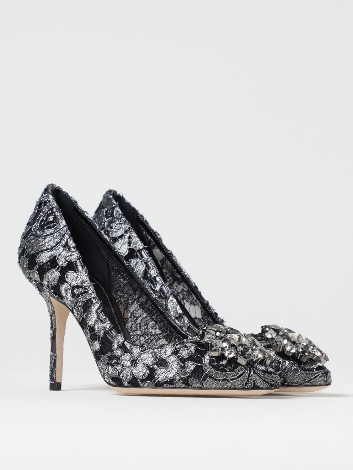 DOLCE & GABBANA PUMPS: Pumps woman Dolce & Gabbana, Grey - Img 2