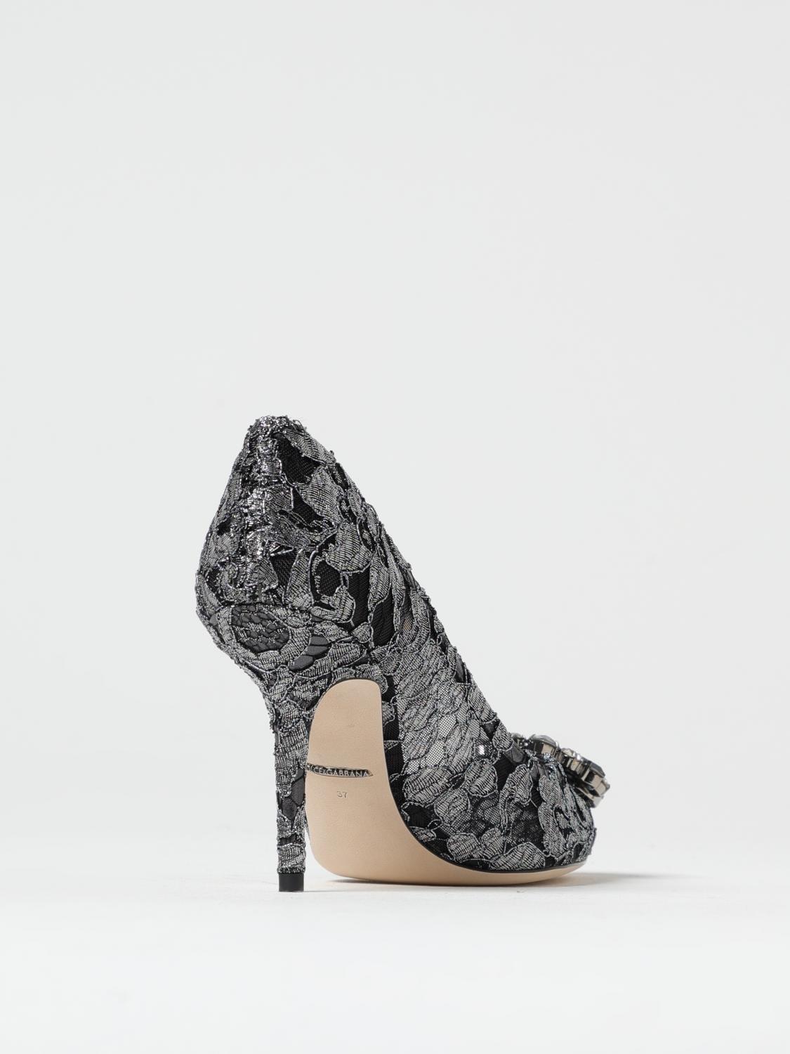 DOLCE & GABBANA PUMPS: Pumps woman Dolce & Gabbana, Grey - Img 3