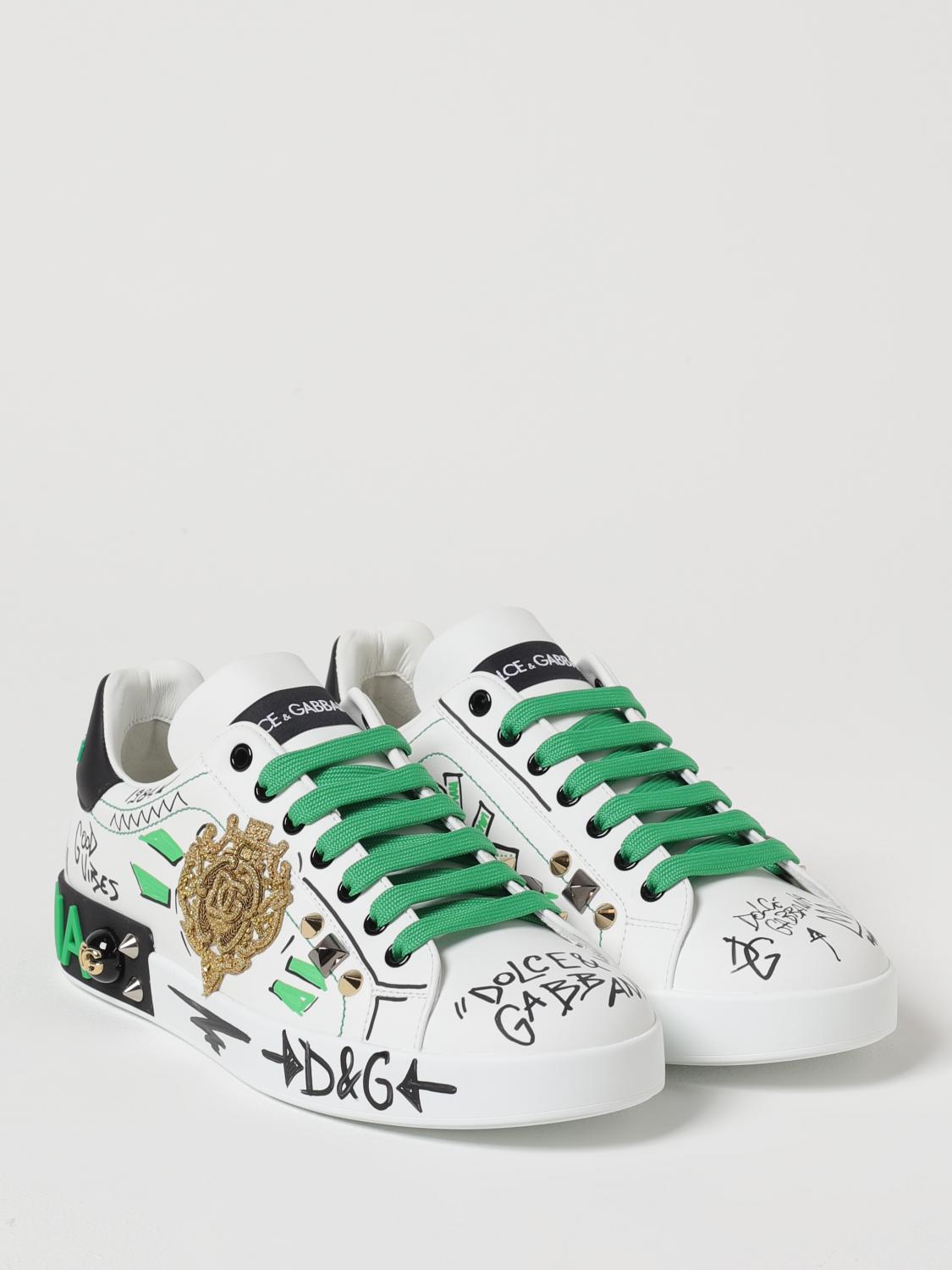 DOLCE & GABBANA SNEAKERS: Sneakers herren Dolce & Gabbana, Weiss 1 - Img 2