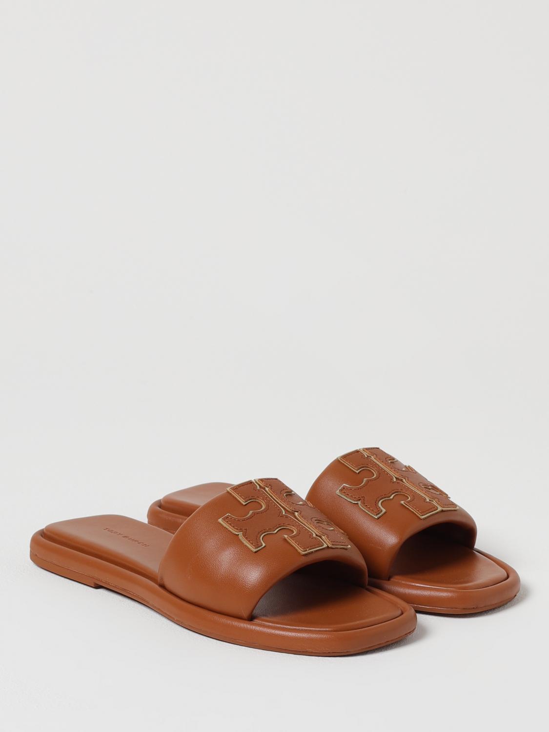 TORY BURCH FLAT SANDALS: Flat sandals woman Tory Burch, Brown - Img 2