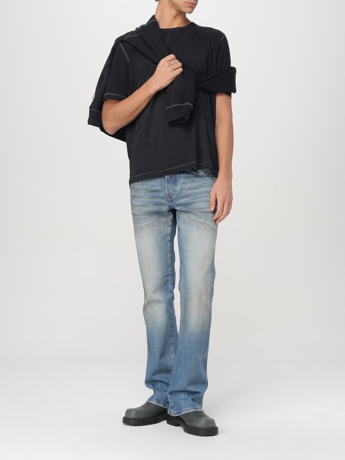 DIESEL T-SHIRT: T-shirt men Diesel, Black - Img 2